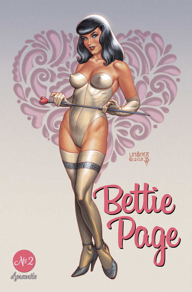 Bettie Page #2 Cover A Linsner - gabescaveccc
