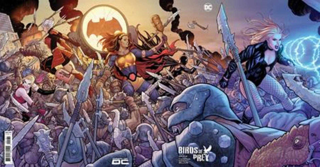 Birds Of Prey #1 Cover E Frank Cho Triptych Gatefold Variant - gabescaveccc