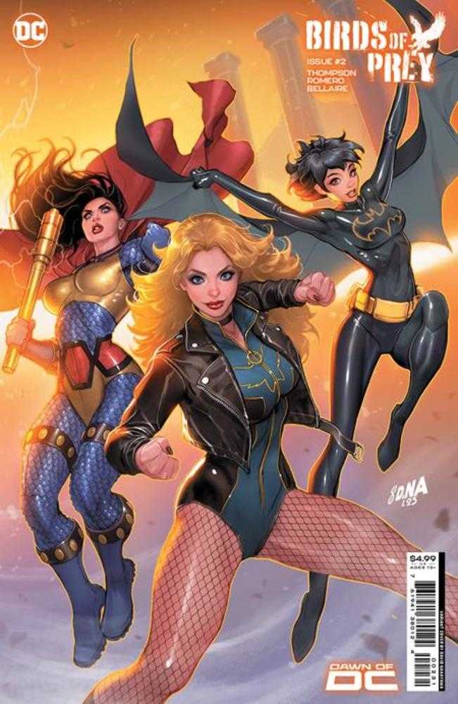 Birds Of Prey #2 Cover C David Nakayama Black Canary Connecting Variant - gabescaveccc