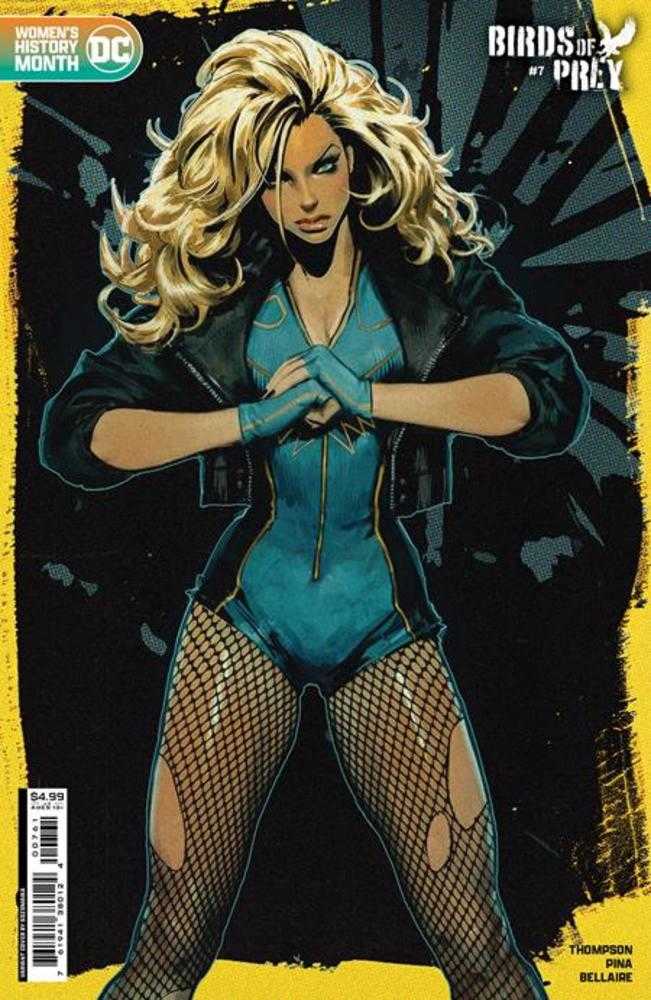 Birds Of Prey #7 Cover D Sozomaika Womens History Month Card Stock Variant - gabescaveccc