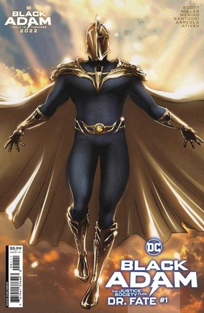 Black Adam The Justice Society Files Doctor Fate #1 (One Shot) Cover A Kaare Andrews - gabescaveccc