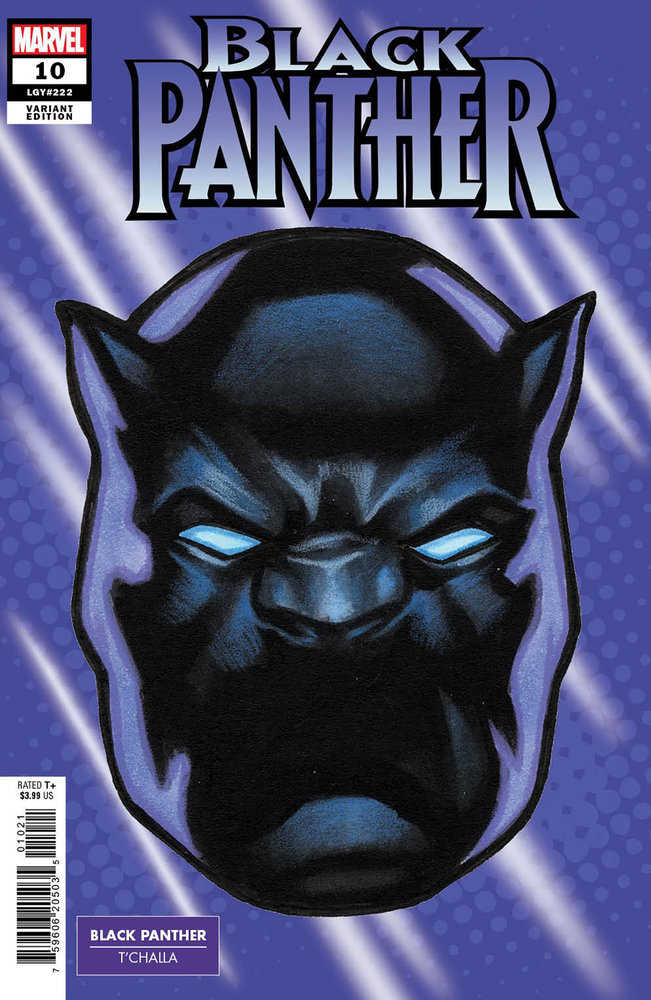 Black Panther #10 Mark Brooks Headshot Variant - gabescaveccc