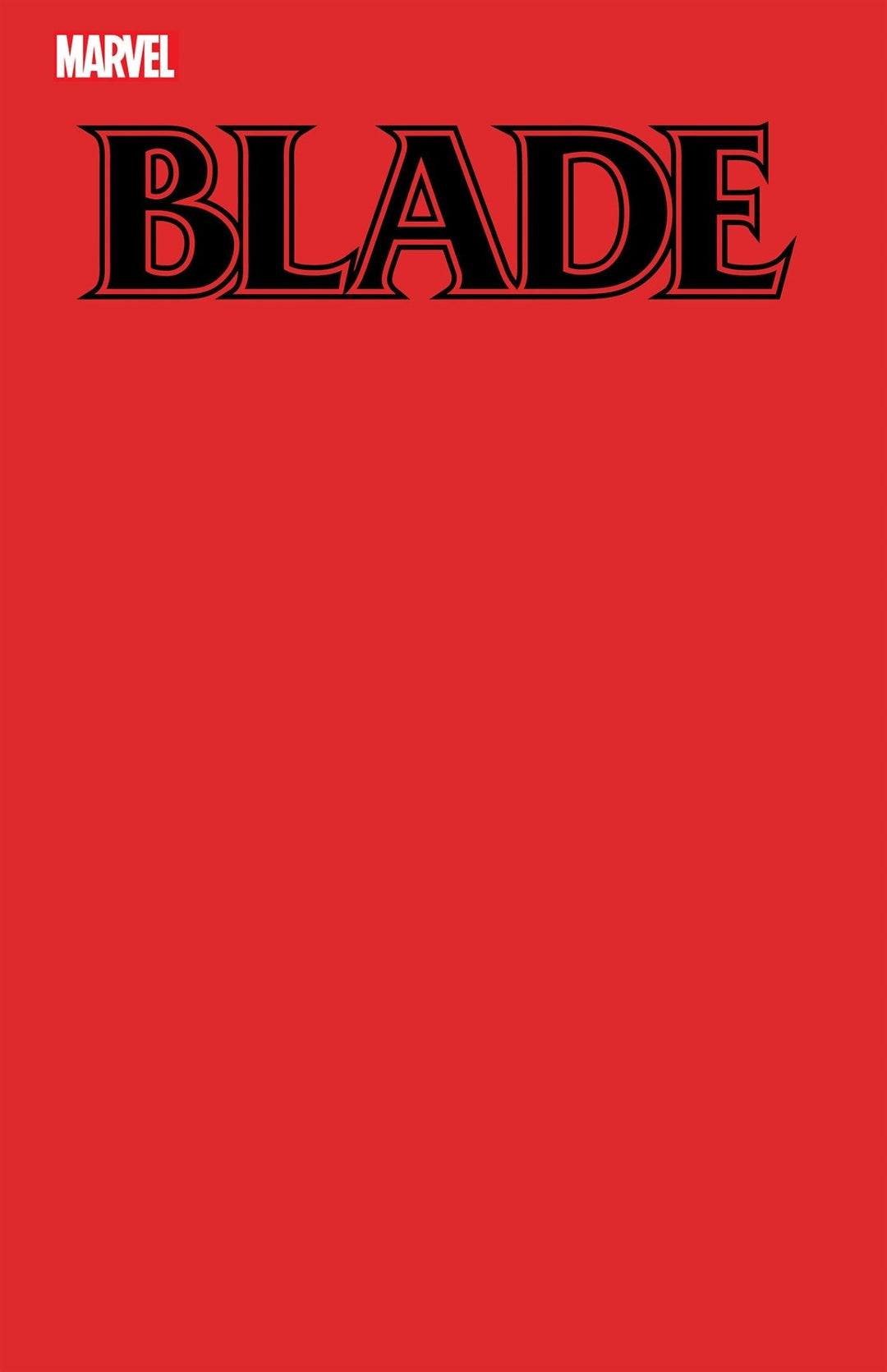 Blade 1 Blood Red Blank Cover Variant - gabescaveccc