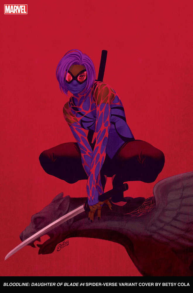 Bloodline: Daughter Of Blade 4 Betsy Cola Spider-Verse Variant - gabescaveccc