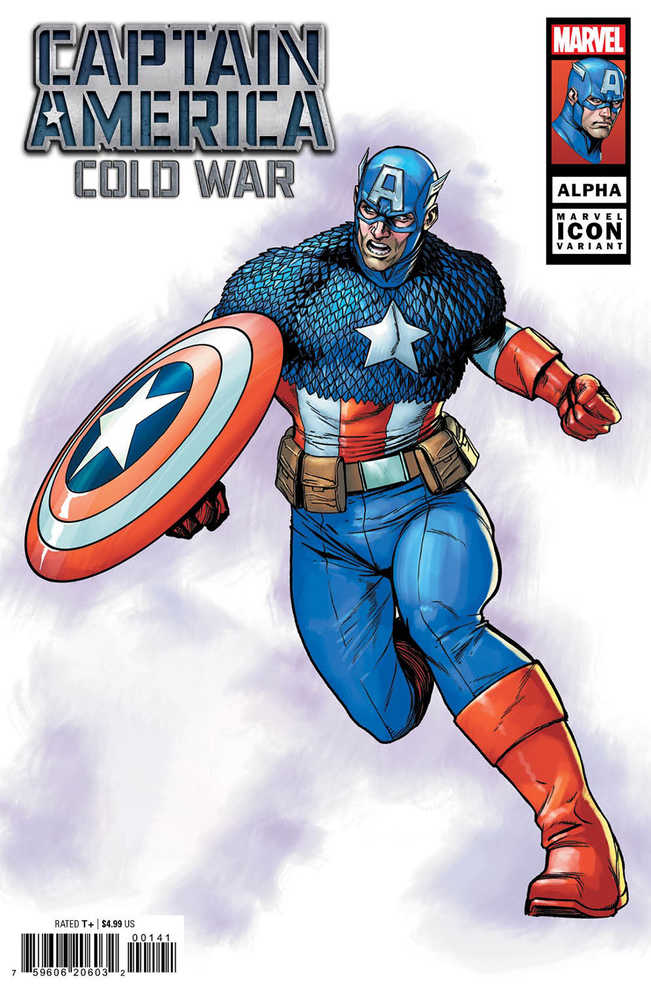 Captain America Cold War Alpha #1 Caselli Marvel Icon Variant - gabescaveccc