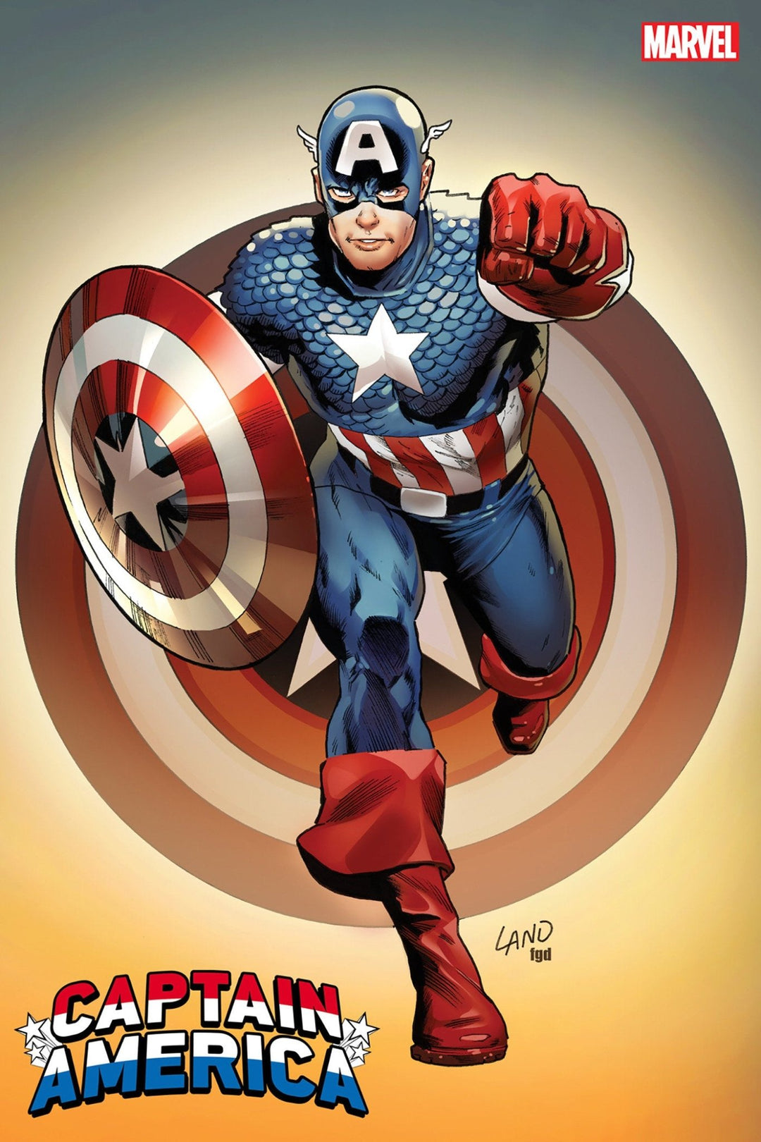 Captain America Finale 1 Greg Land Variant - gabescaveccc