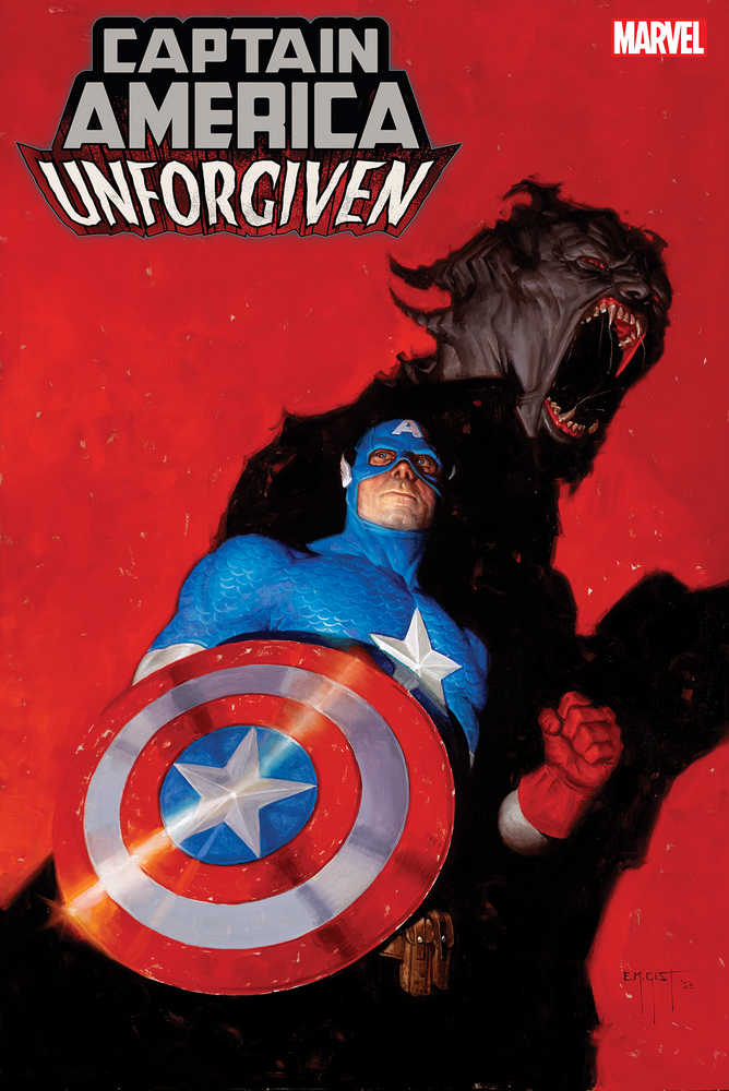 Captain America Unforgiven #1 Gist Variant - gabescaveccc
