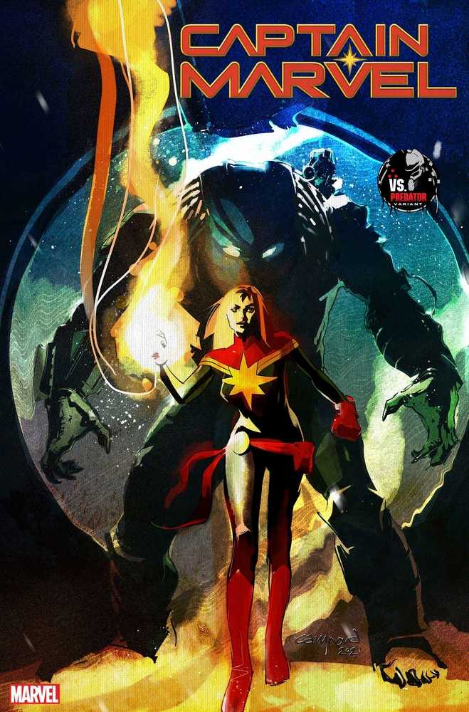 Captain Marvel #40 Nord Predator Variant - gabescaveccc