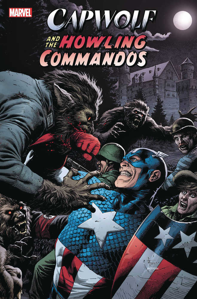 Capwolf Howling Commandos #1 Gary Frank Variant - gabescaveccc