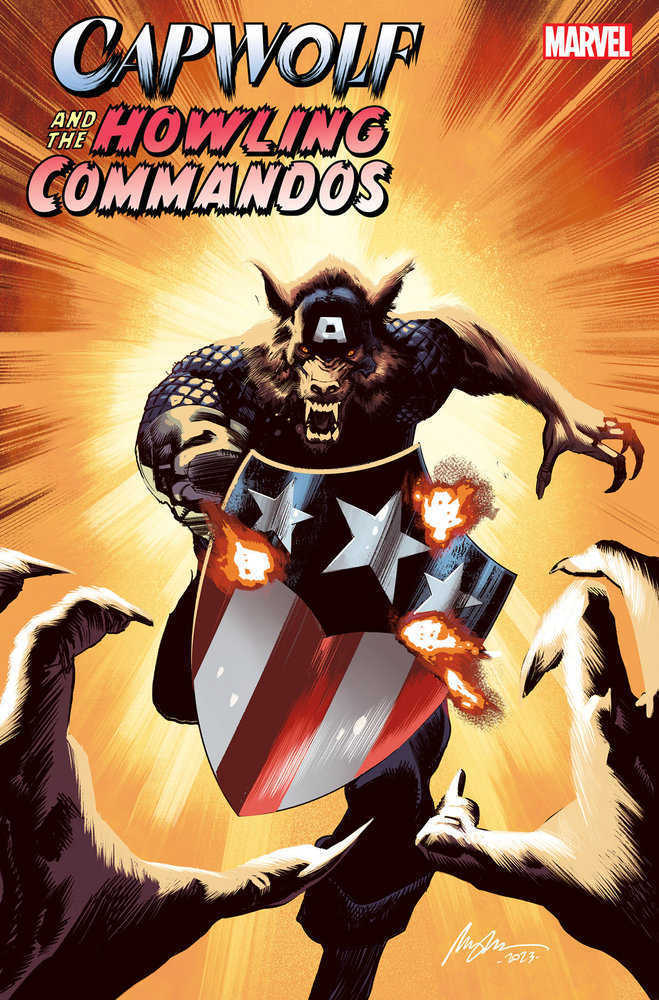 Capwolf & The Howling Commandos #3 Rafael Albuquerque Variant - gabescaveccc