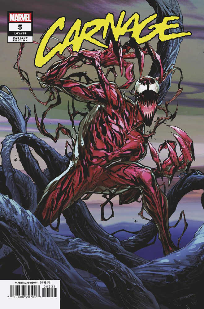 Carnage #5 Ken Lashley Connecting Variant - gabescaveccc