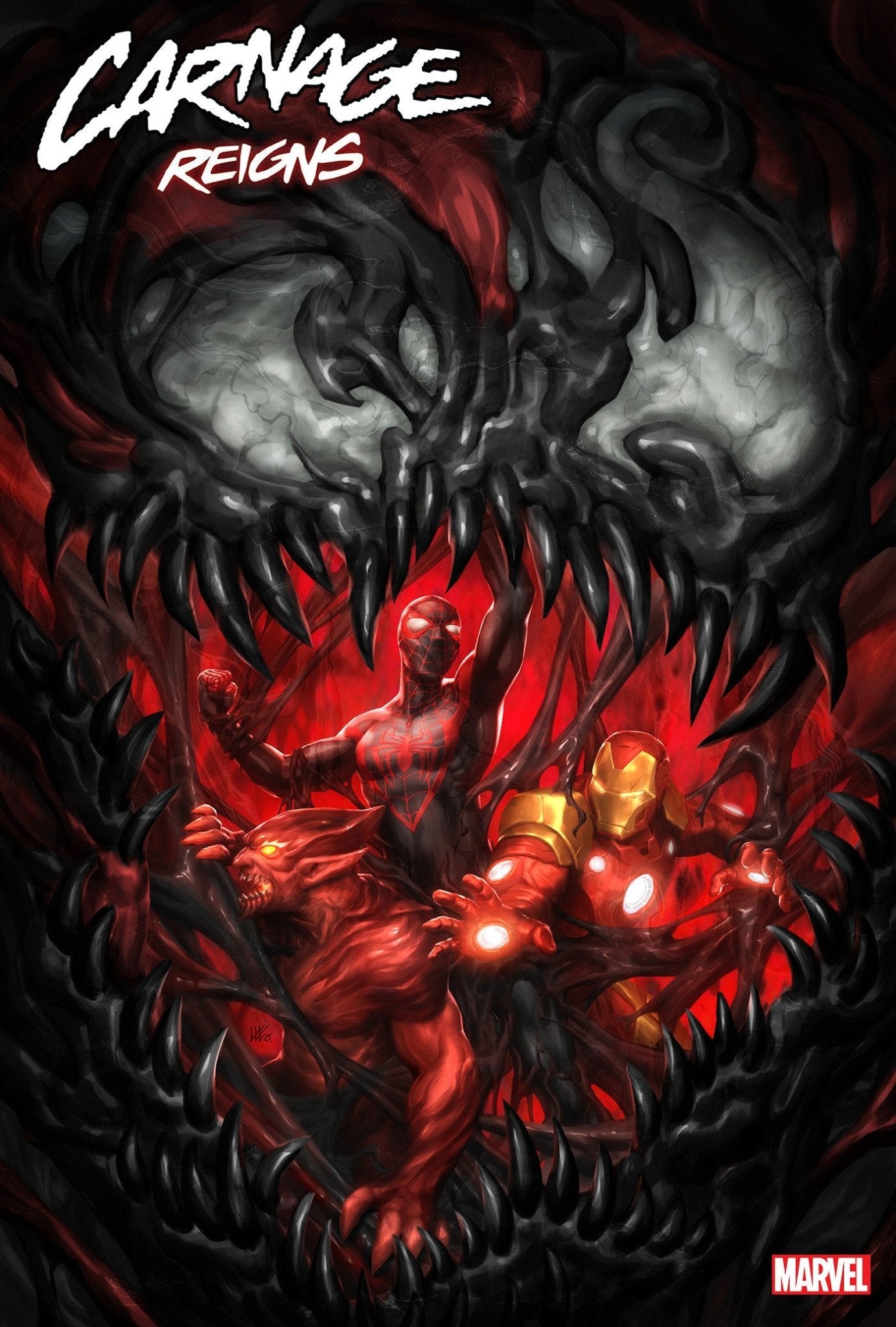 Carnage Reigns Alpha 1 Kendrick Lim Variant gabescaveccc