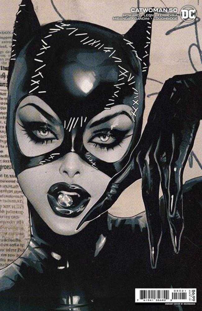 Catwoman #50 Cover B Sozomaika Card Stock Variant - gabescaveccc