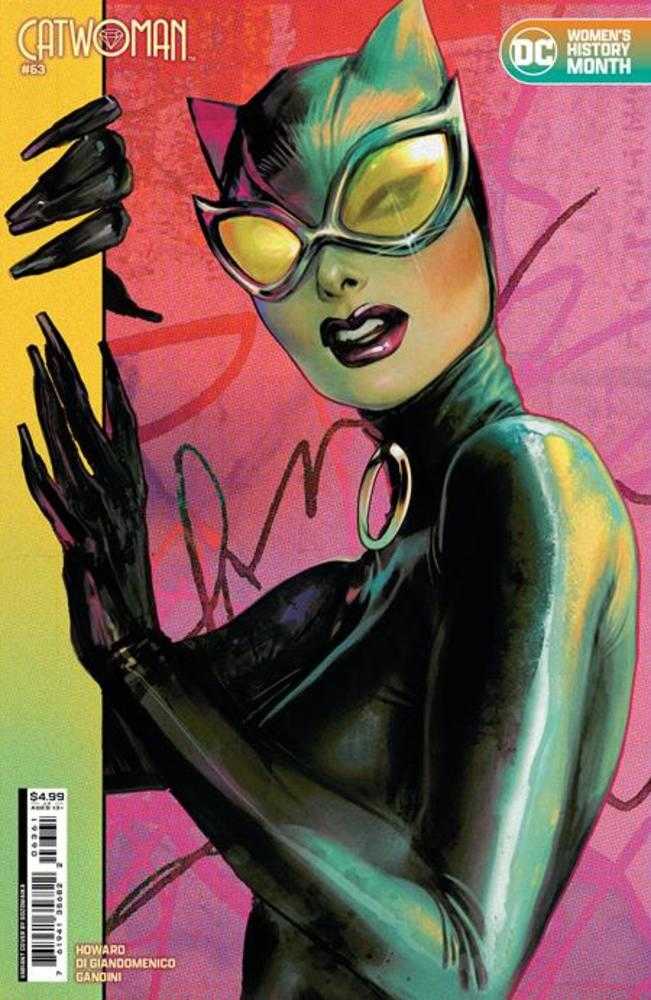Catwoman #63 Cover D Sozomaika Womens History Month Card Stock Variant - gabescaveccc