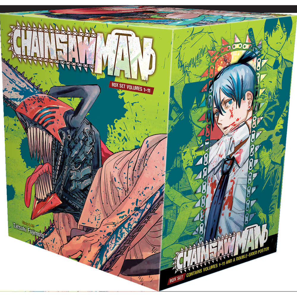 Chainsaw Man Box Set 1 Vols 1-11 (Mature) - gabescaveccc