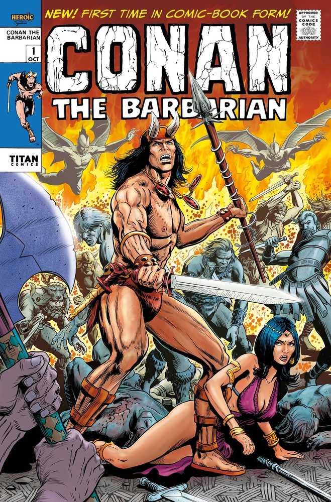 Conan Barbarian #1 Cover D Zircher Retro (Mature) - gabescaveccc