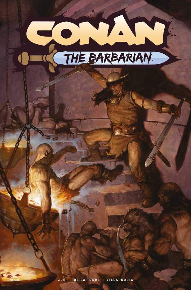 Conan Barbarian #1 Cover F Gist (Mature) - gabescaveccc