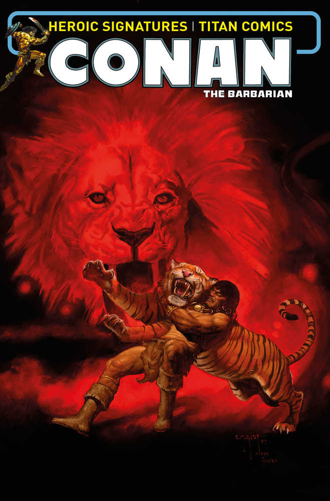 Conan Barbarian #2 Cover D Gist Retro (Mature) - gabescaveccc