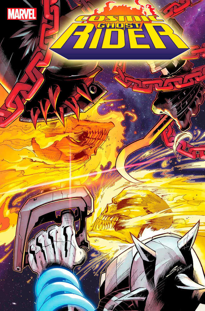 Cosmic Ghost Rider 4 Gerardo Sandoval Variant - gabescaveccc