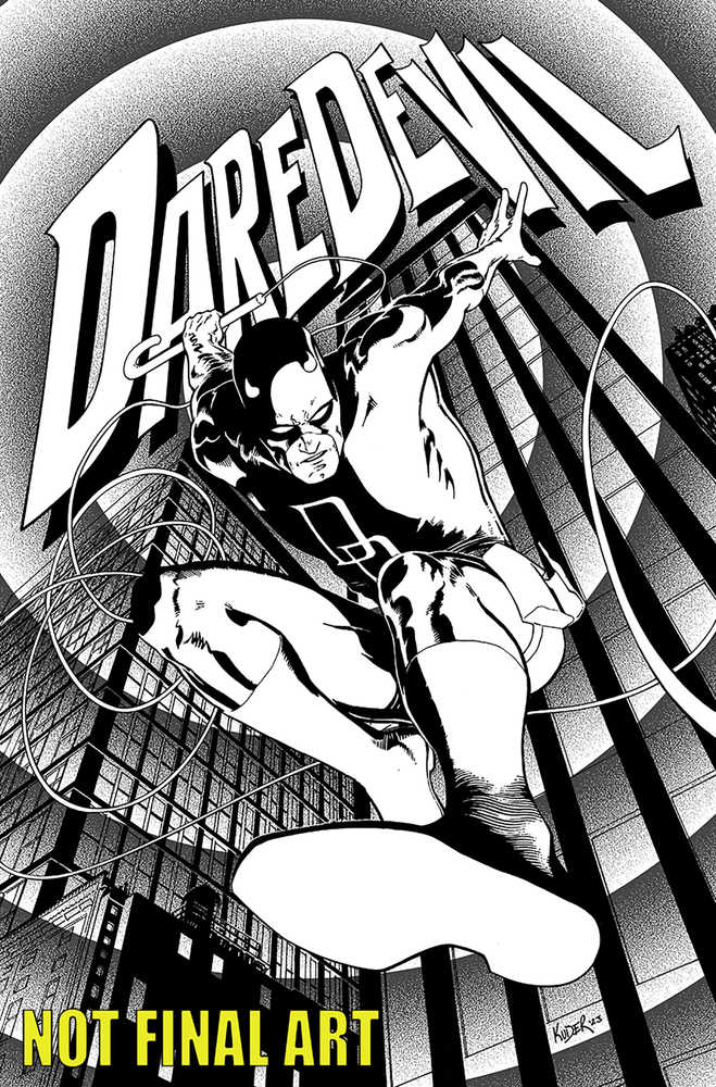 Daredevil #1 Aaron Kuder Variant - gabescaveccc