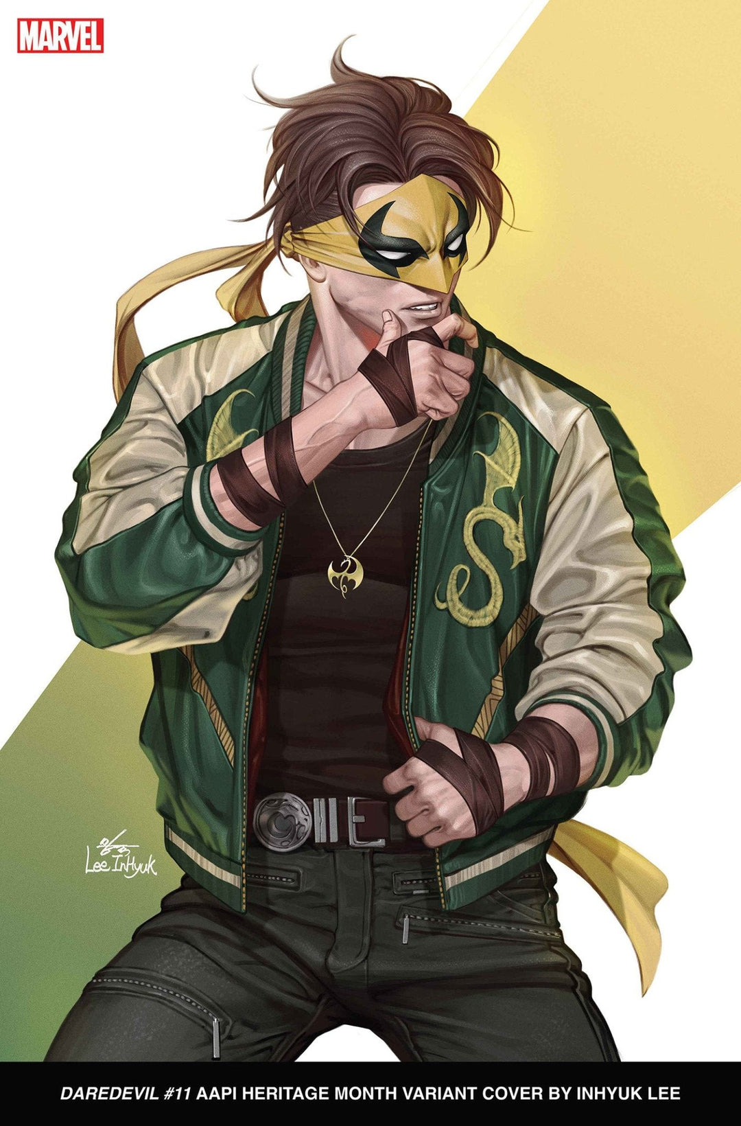 Daredevil 11 Inhyuk Lee Iron Fist Aapi Heritage Month Variant - gabescaveccc