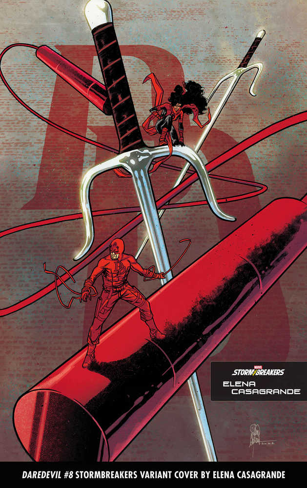 Daredevil #8 Casagrande Stormbreakers Variant - gabescaveccc