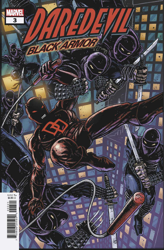 Daredevil: Black Armor 3 Kevin Eastman Variant - gabescaveccc