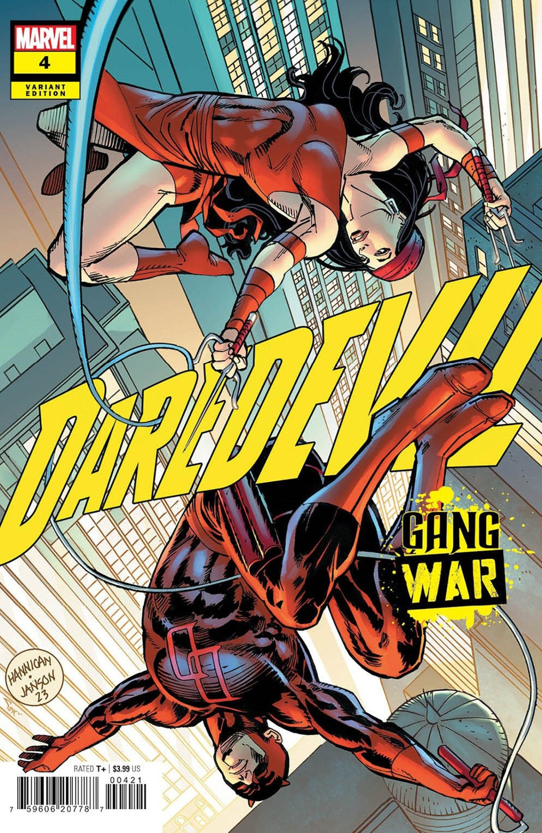 Daredevil: Gang War #4 Edition Hannigan Variant [Gw] - gabescaveccc