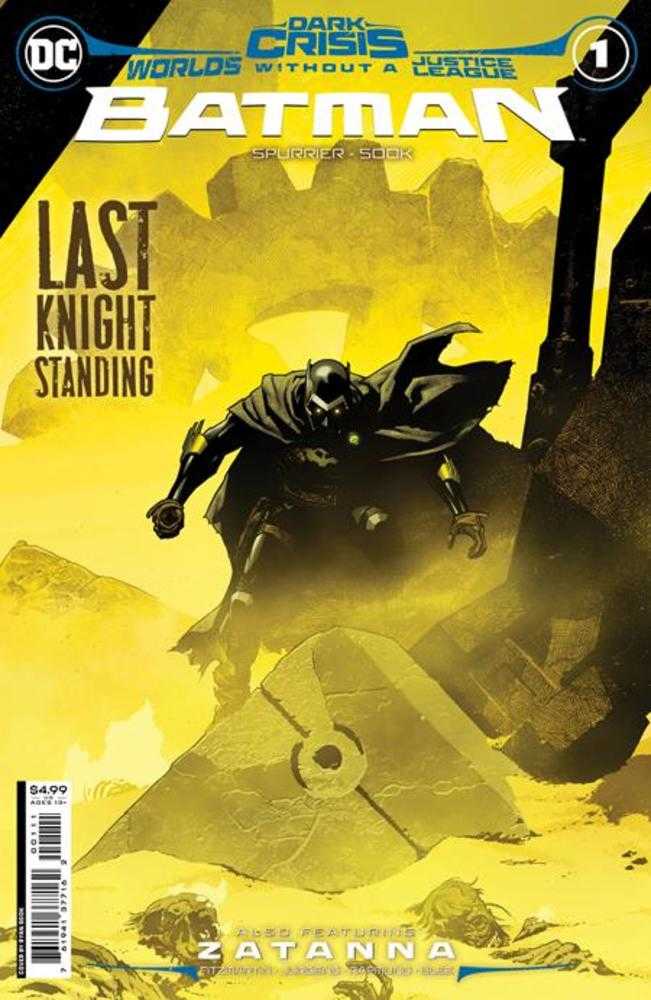 Dark Crisis Worlds Without A Justice League Batman #1 (One Shot) Cover A Ryan Sook - gabescaveccc