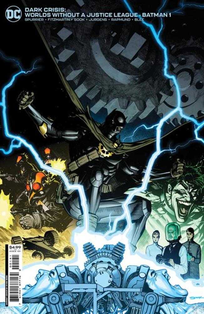 Dark Crisis Worlds Without A Justice League Batman #1 (One Shot) Cover B Ryan Sook Variant - gabescaveccc