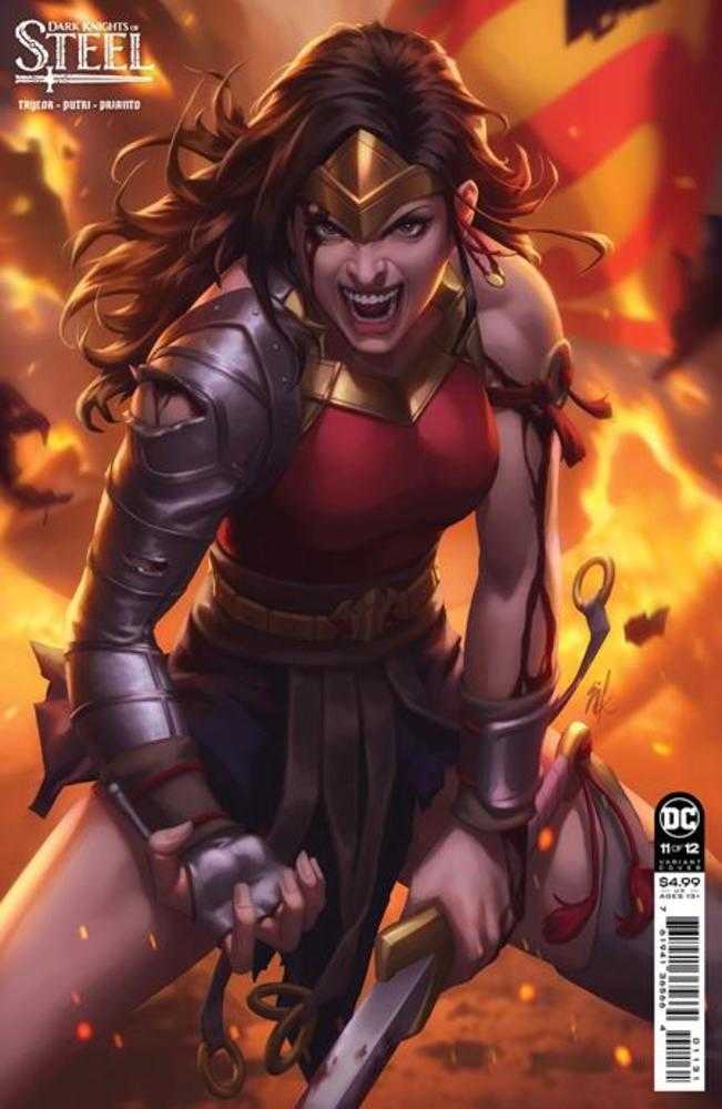 Dark Knights Of Steel #11 (Of 12) Cover B Ejikure Card Stock Variant - gabescaveccc