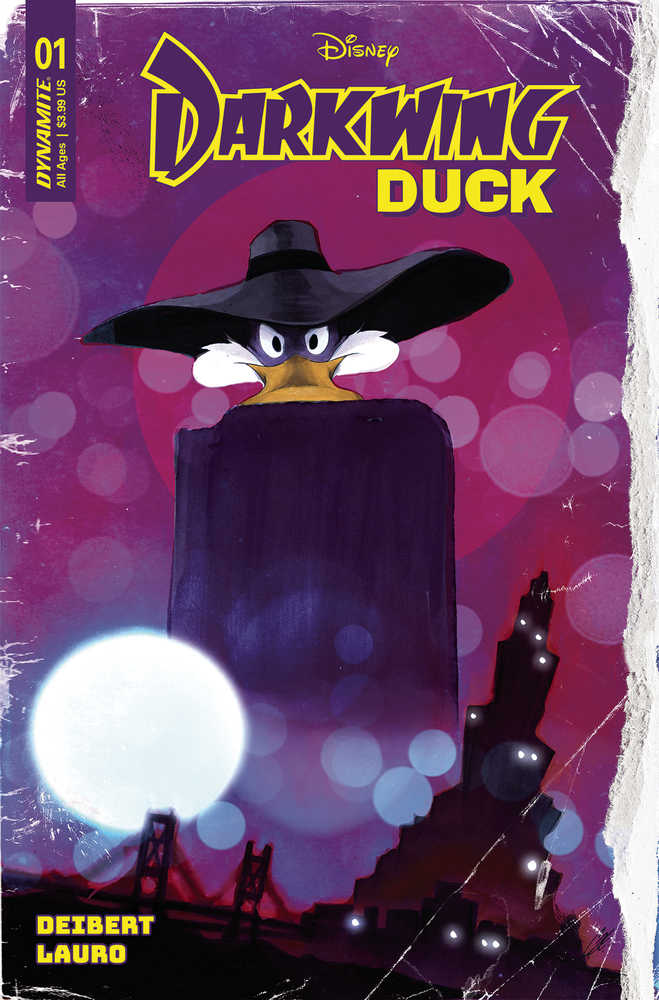Darkwing Duck #1 Cover Za Foc Staggs Original - gabescaveccc