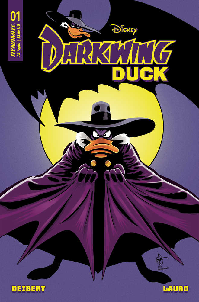 Darkwing Duck #1 Cover Zb Foc Bonus Haeser Original - gabescaveccc