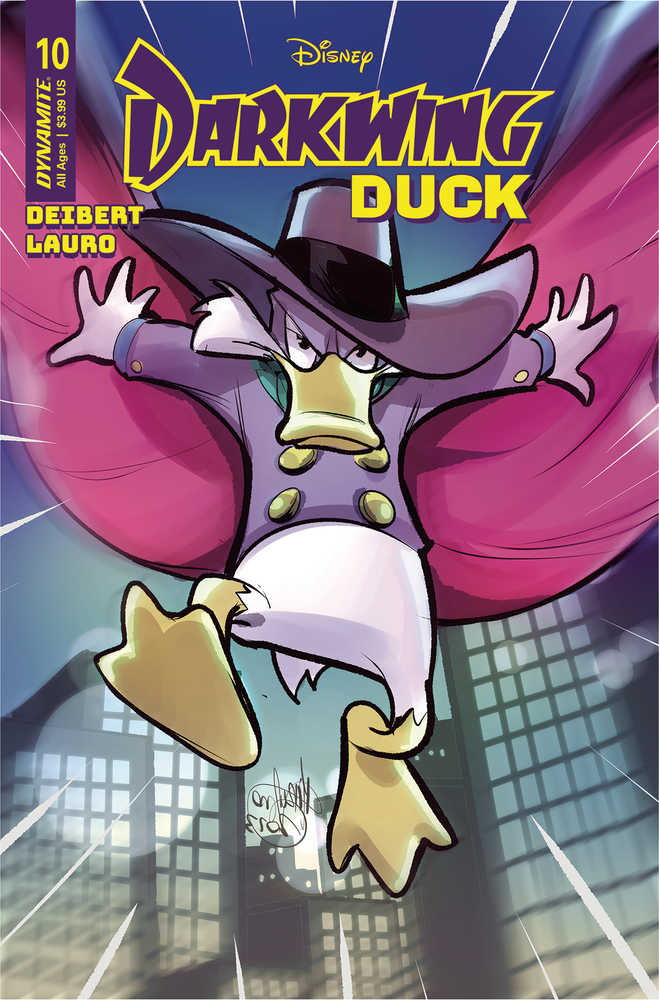 Darkwing Duck #10 Cover B Andolfo - gabescaveccc
