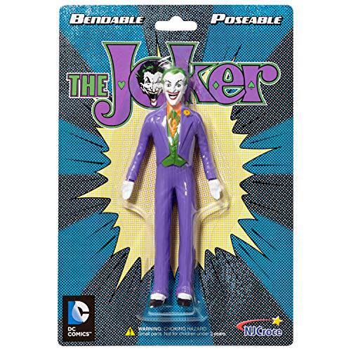 DC Comics Justice League The Joker Bendable Action Figure - gabescaveccc