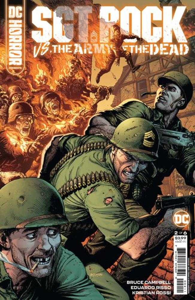 DC Horror Presents Sgt Rock vs The Army Of The Dead #2 (Of 6) Cover A Gary Frank (Mature) - gabescaveccc