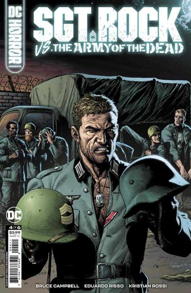 DC Horror Presents Sgt Rock vs The Army Of The Dead #4 (Of 6) Cover A Gary Frank (Mature) - gabescaveccc