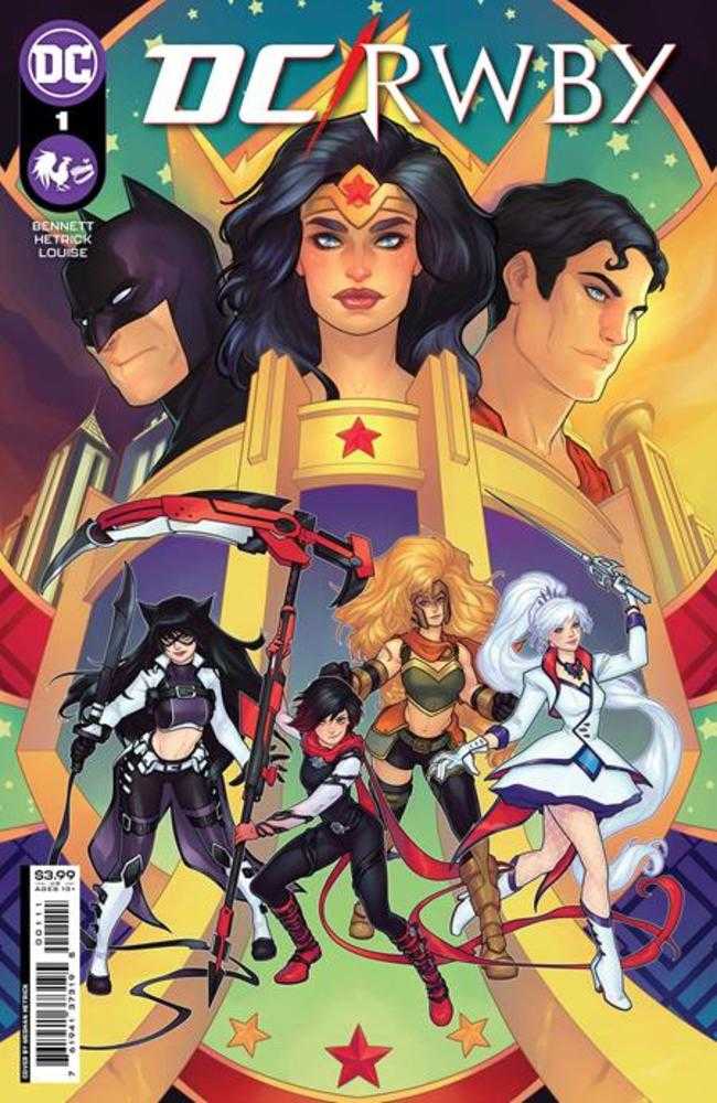 DC Rwby #1 (Of 7) Cover A Meghan Hetrick - gabescaveccc