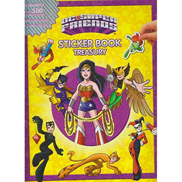 DC Super Friends: Sticker Book Treasury - gabescaveccc