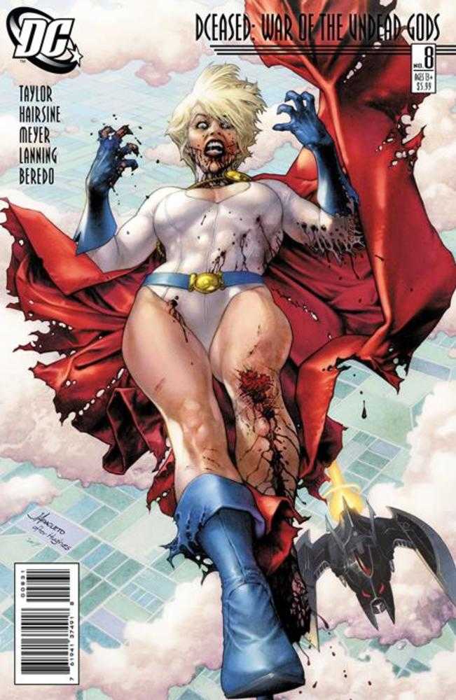 Dceased War Of The Undead Gods #8 (Of 8) Cover B Jay Anacleto Homage Card Stock Variant - gabescaveccc