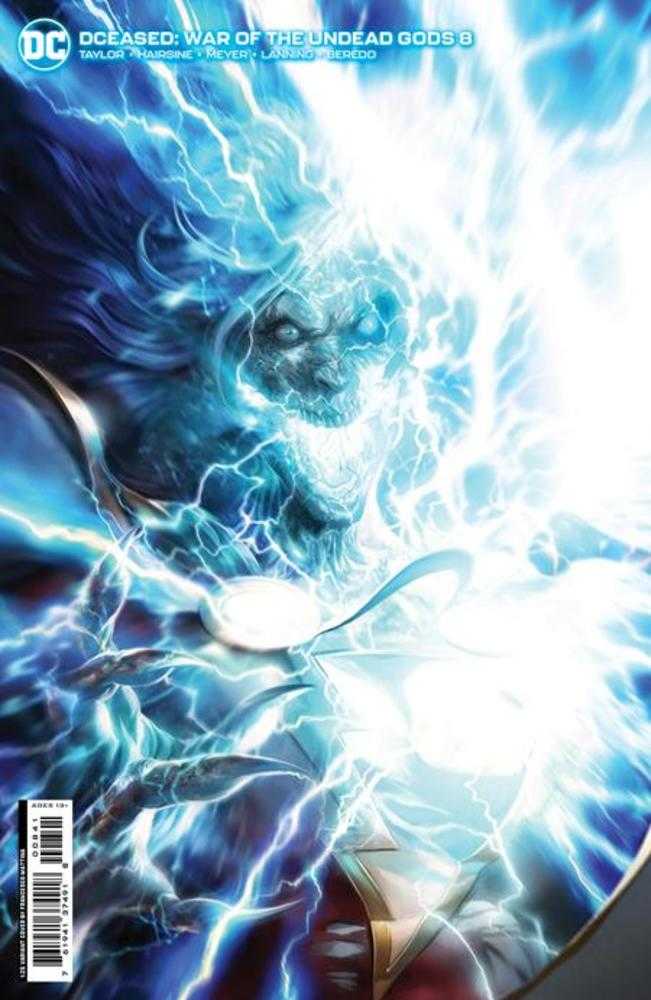 Dceased War Of The Undead Gods #8 (Of 8) Cover D 1 in 25 Francesco Mattina Card Stock Variant - gabescaveccc