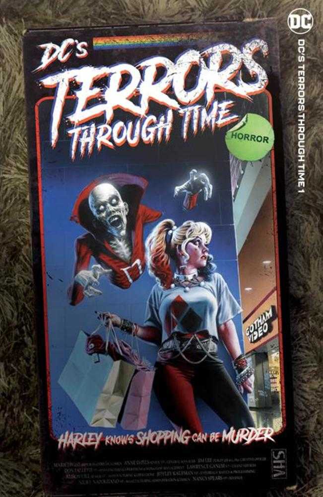 DC's Terrors Through Time #1 (One Shot) Cover B Steve Beach Vhs Variant - gabescaveccc