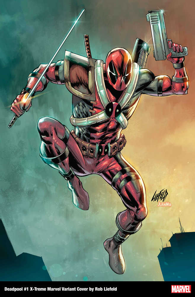 Deadpool #1 Liefeld X-Treme Marvel Variant - gabescaveccc