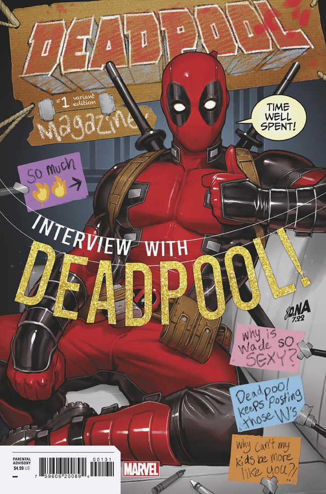 Deadpool #1 Nakayama Variant - gabescaveccc