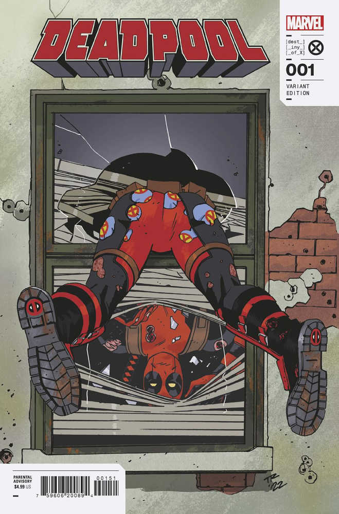Deadpool #1 Reilly Window Shades Variant - gabescaveccc