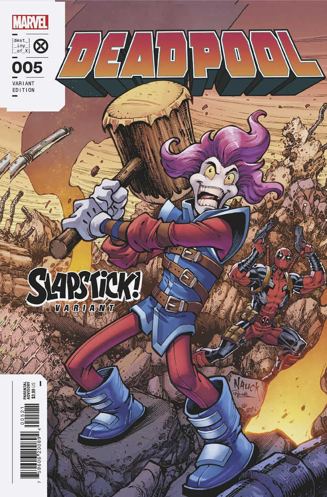 Deadpool #5 Nauck Slapstick Variant - gabescaveccc