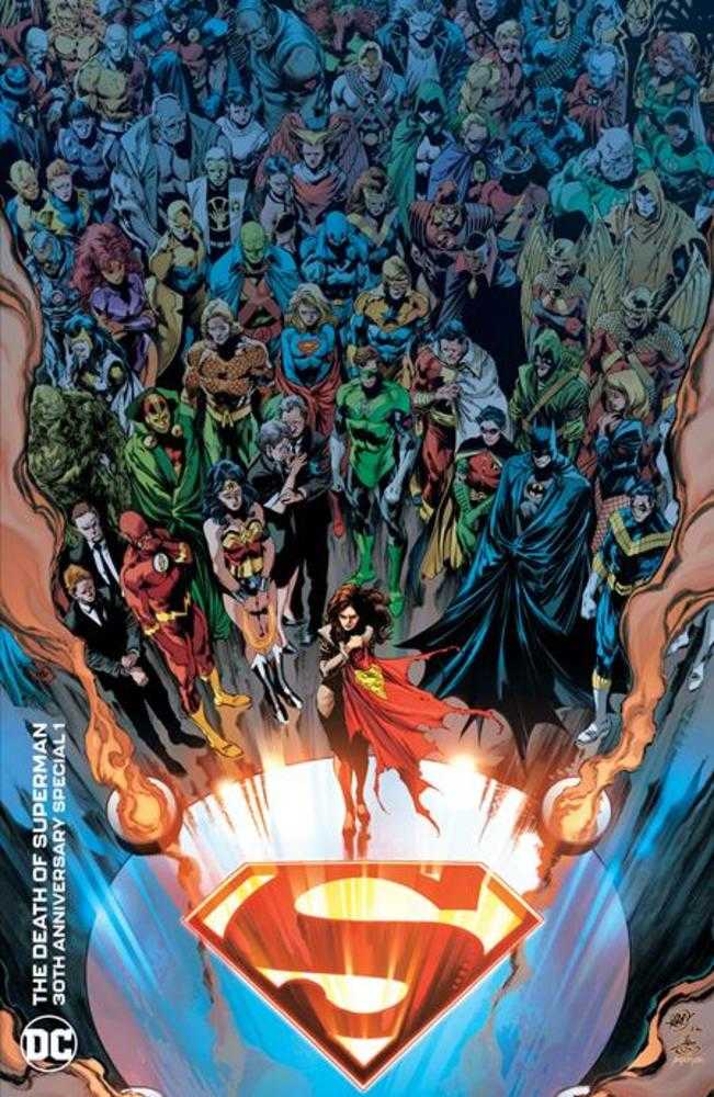 Death Of Superman 30th Anniversary Special #1 (One-Shot) Cover C Ivan Reis & Danny Miki Funeral For A Friend Variant - gabescaveccc