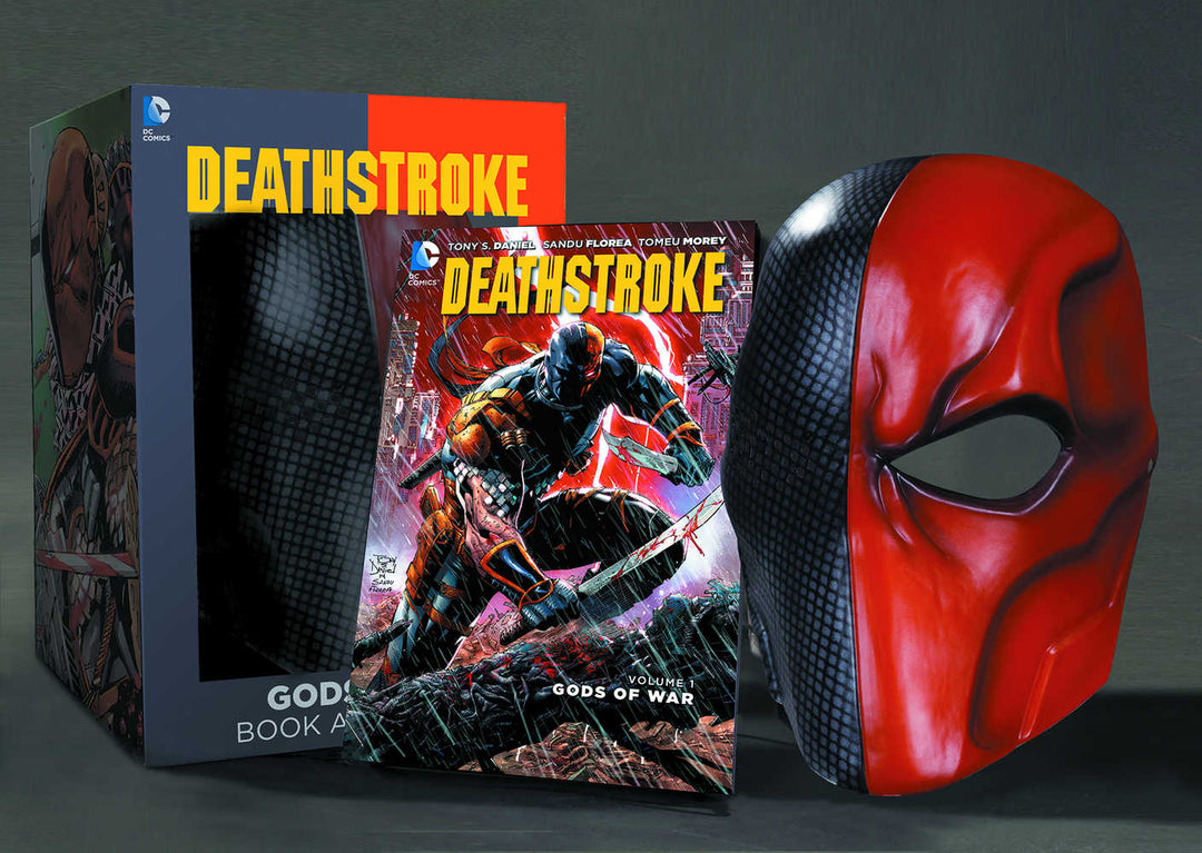 Deathstroke Book And Mask Set - gabescaveccc