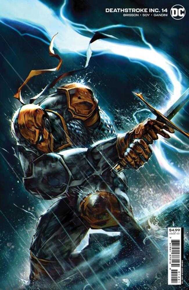 Deathstroke Inc #14 Cover B Ivan Tao Card Stock Variant - gabescaveccc