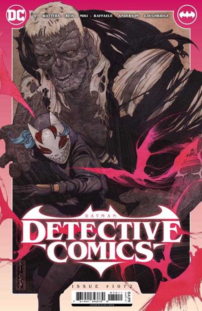 Detective Comics #1072 Cover A Evan Cagle - gabescaveccc